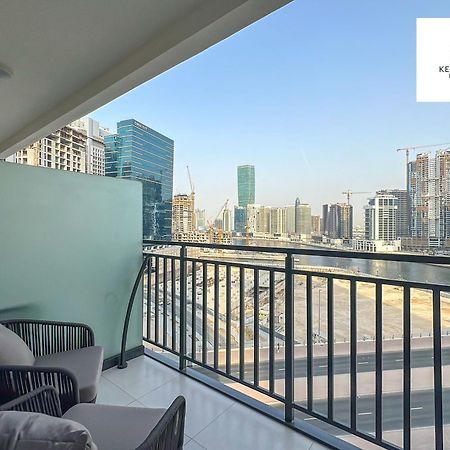 Keyrock Living - 1 Bedroom Apartments - Business Bay - Near Metro Station - Zada Tower Dubai Bagian luar foto